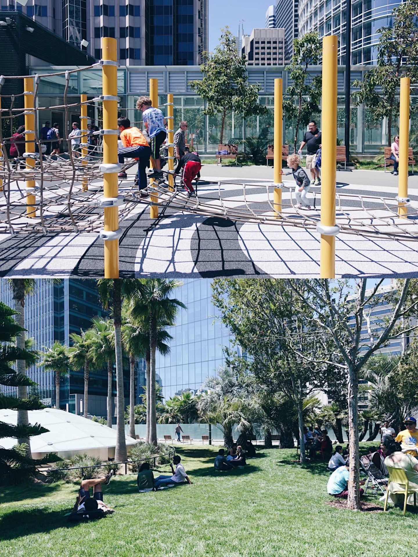 San Francisco | Popular Creative Beer Garden in the Rooftop Park