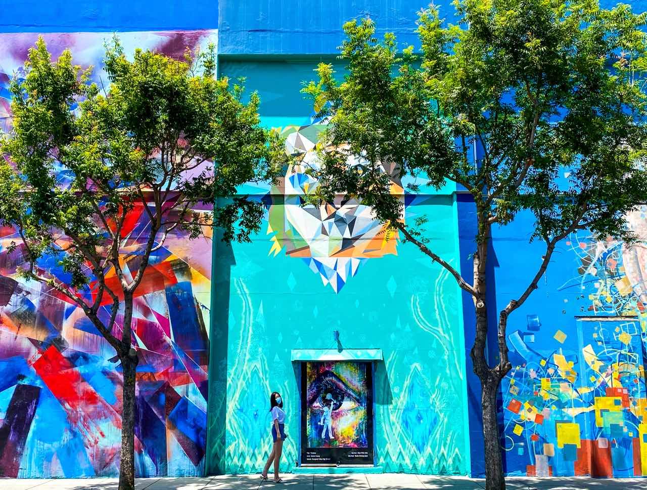 San Jose, Bay Area | Modern Tech-Inspired Graffiti Insta-Worthy Wall 📷 Shoot Here