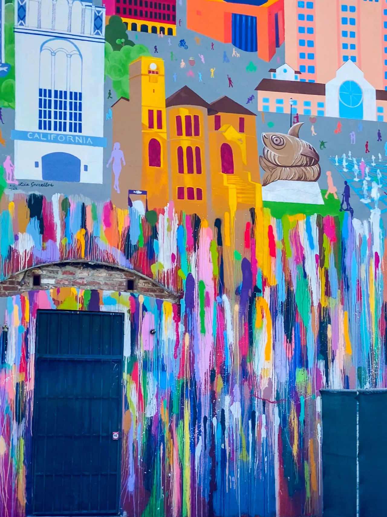 San Jose, Bay Area | Modern Tech-Inspired Graffiti Insta-Worthy Wall 📷 Shoot Here