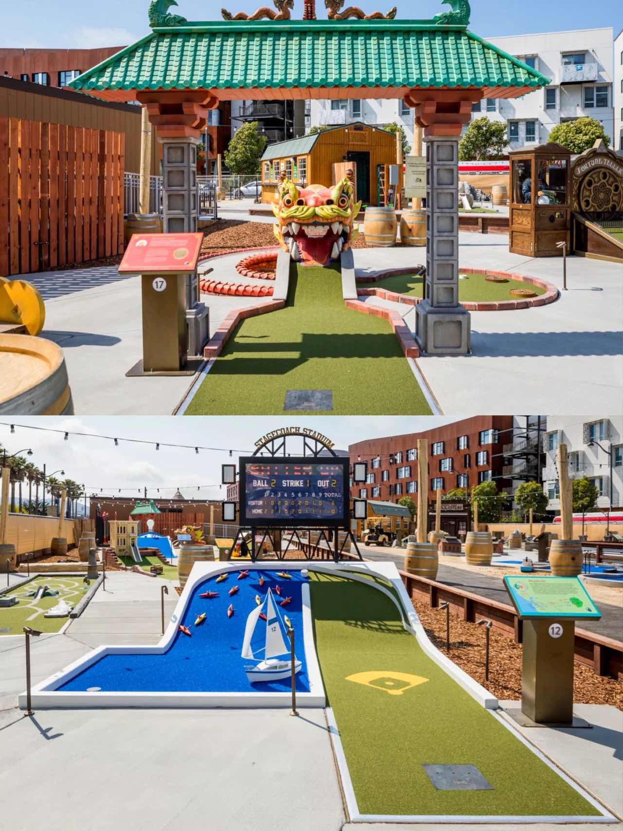 Bay Area Weekend | SF mini golf ⛳️ Indoor Mini Golf