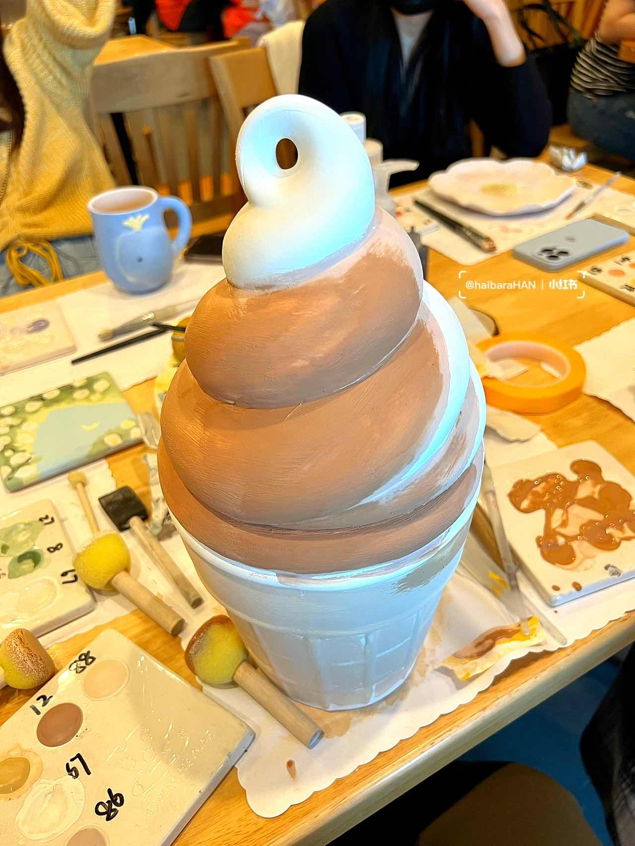 Bay Area Pottery | A Non-melting Ice Cream Cone 🍦 and Sake Cup 🍶