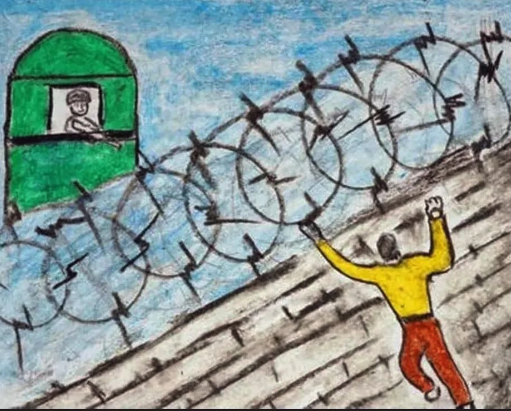 "A Child’s View from Gaza" art exhibition in Oakland