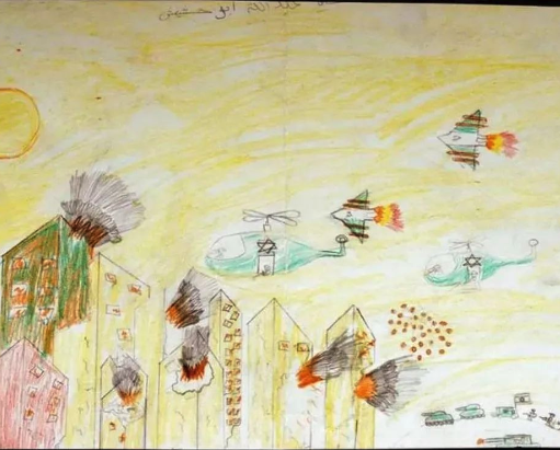 "A Child’s View from Gaza" art exhibition in Oakland