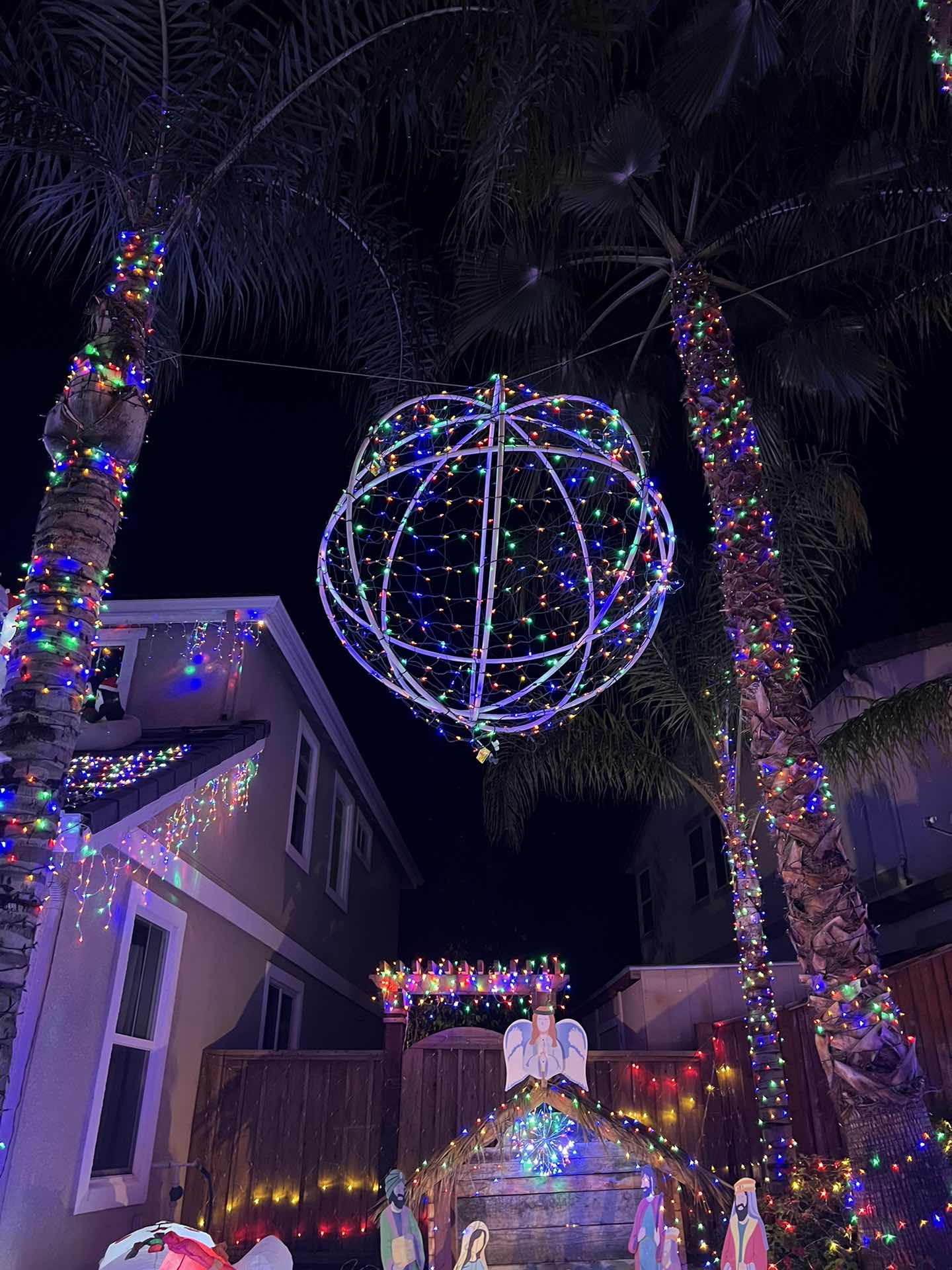 Christmas Lights Charity event