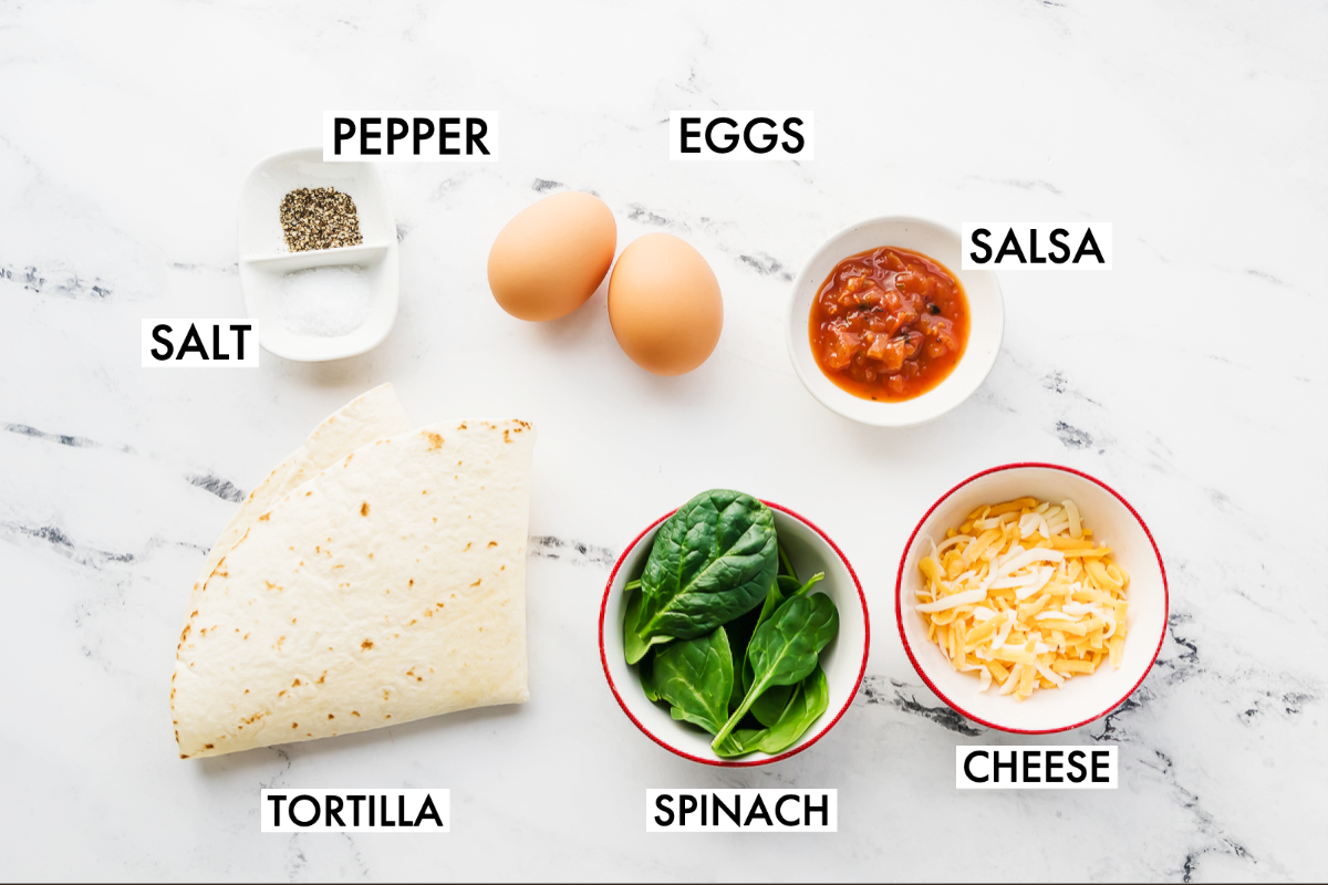 Five Minute Breakfast Burrito