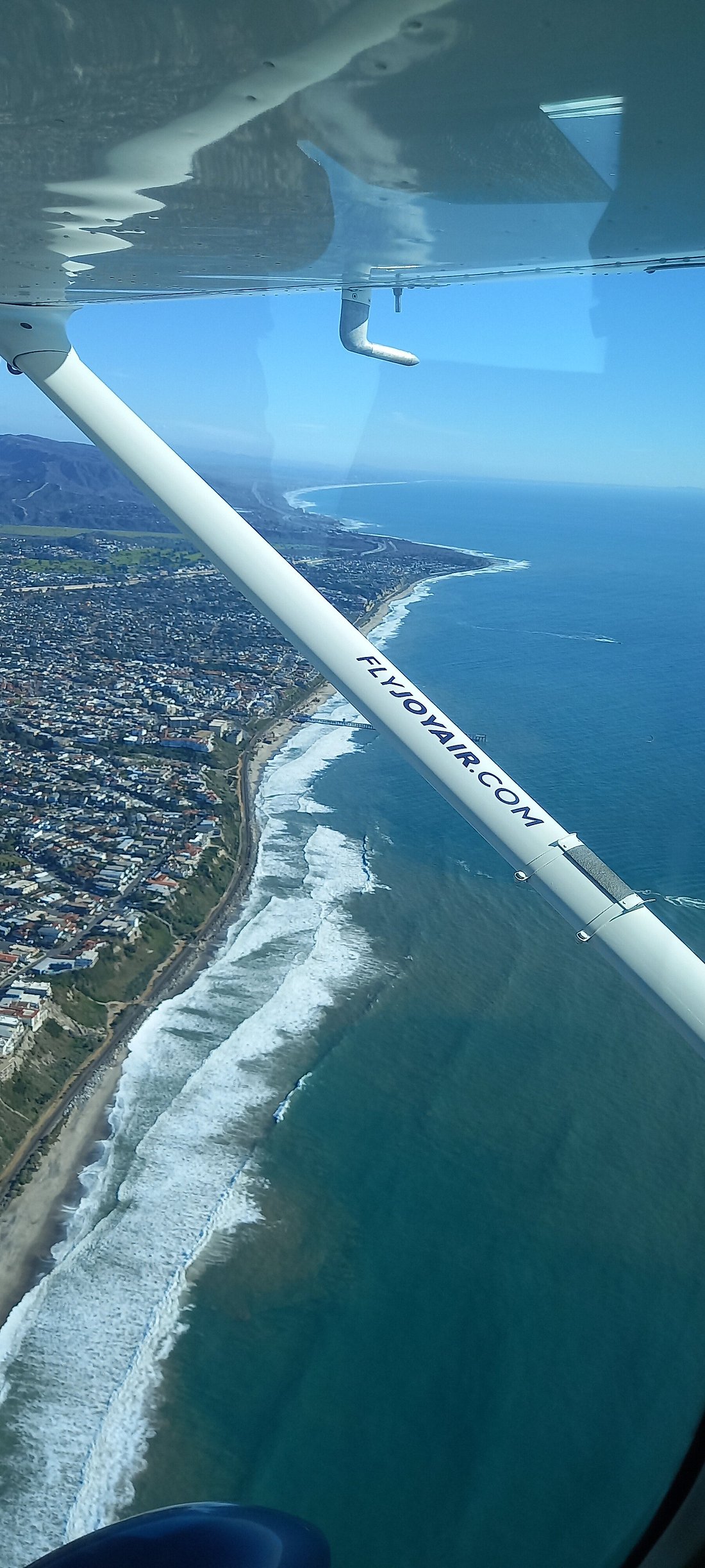 A Joyful Air Tour Above Orange County Coastline