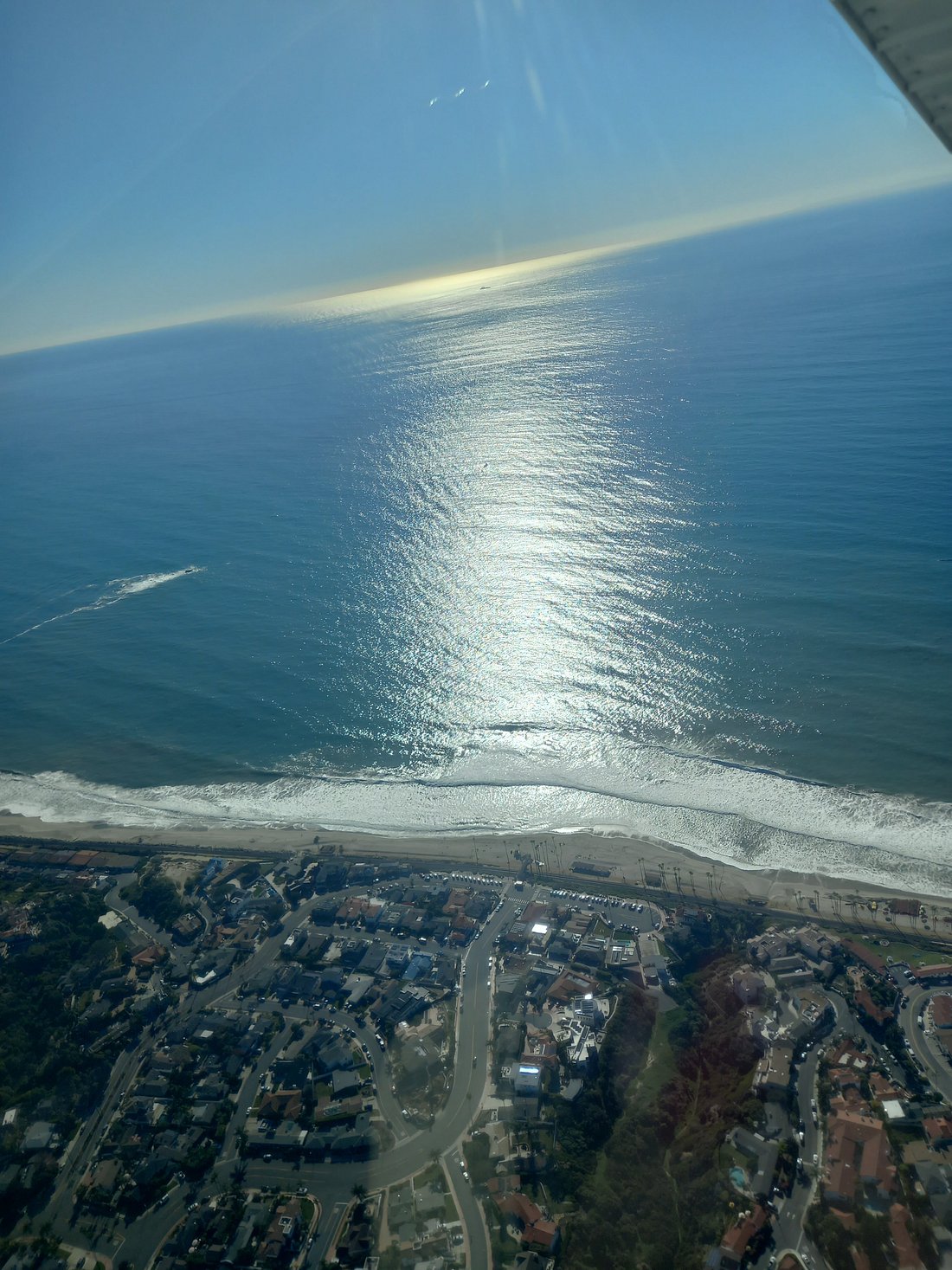 A Joyful Air Tour Above Orange County Coastline