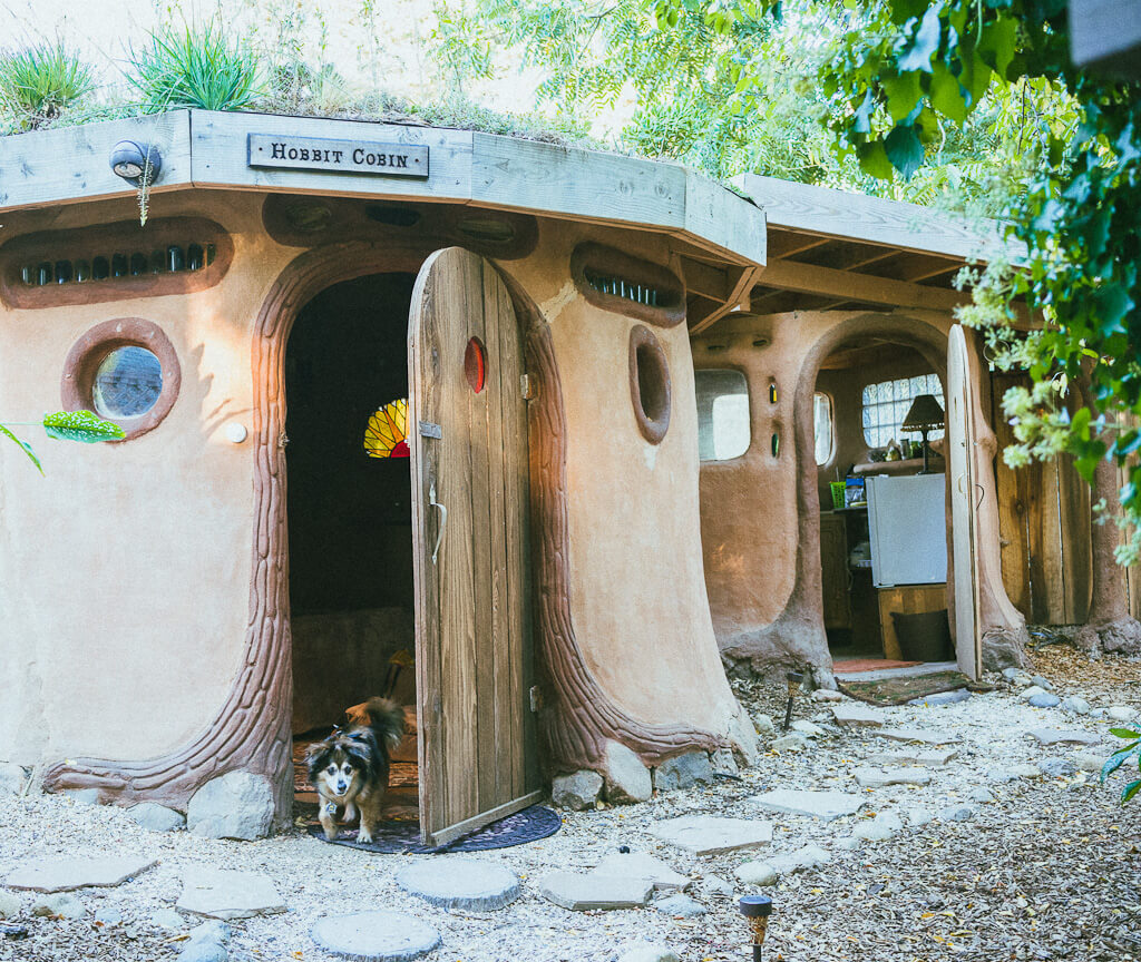 Unique Dog Friendly Camping in Bay Area at Hobbit Cobin, Petaluma