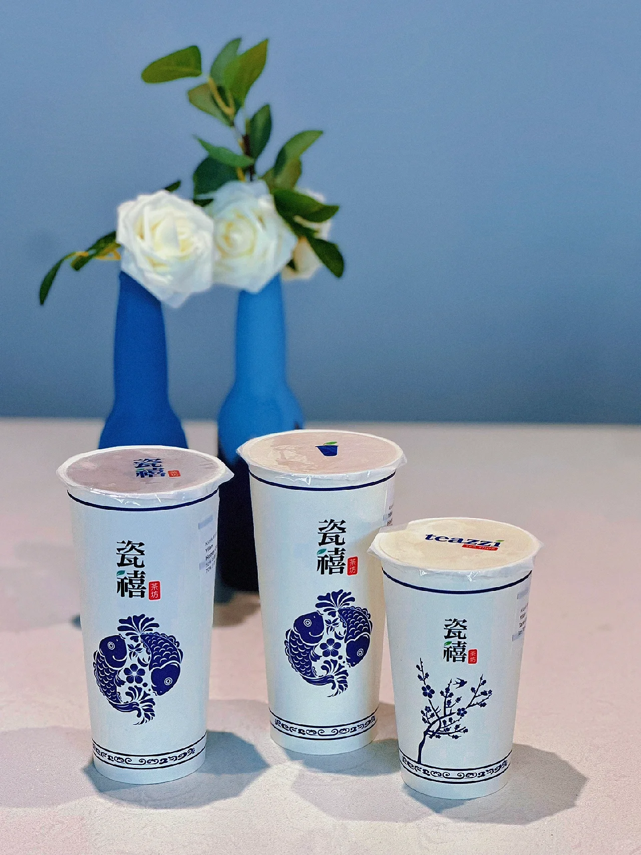 Check in at Nawan Famous Milk Tea • Three Thousand Tea to Eat Tea ~ Cixi ~ Flower Moon First Tea.