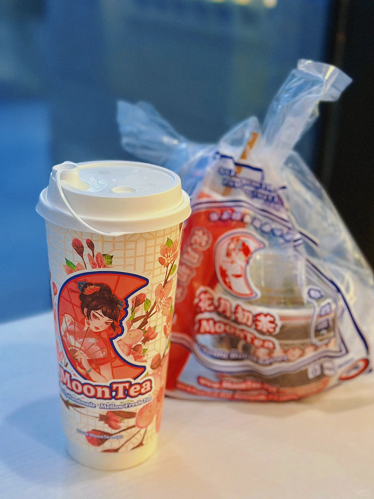 Check in at Nawan Famous Milk Tea • Three Thousand Tea to Eat Tea ~ Cixi ~ Flower Moon First Tea.