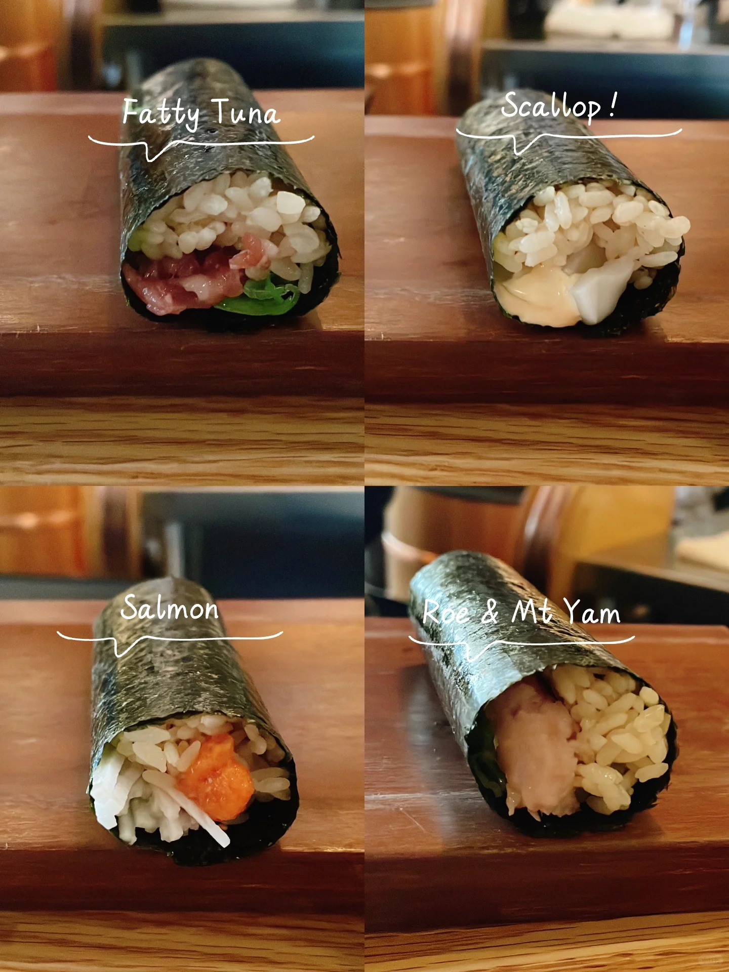 San Francisco | Come eat Saru hand rolls without queuing on weekends.