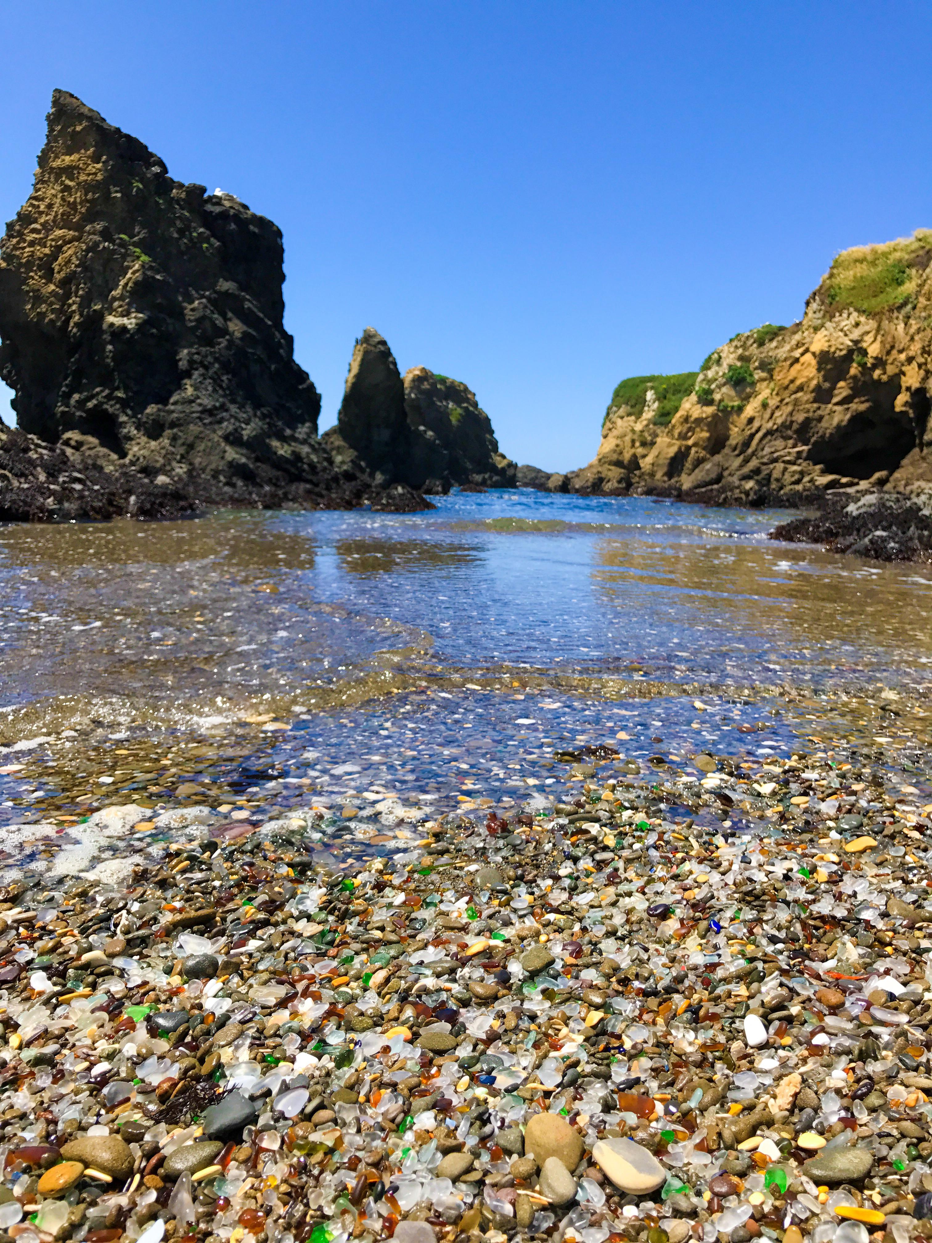 Glass Beach might be the most-searched beach in all of California.