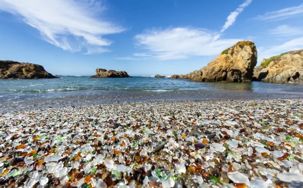 Glass Beach might be the most-searched beach in all of California.