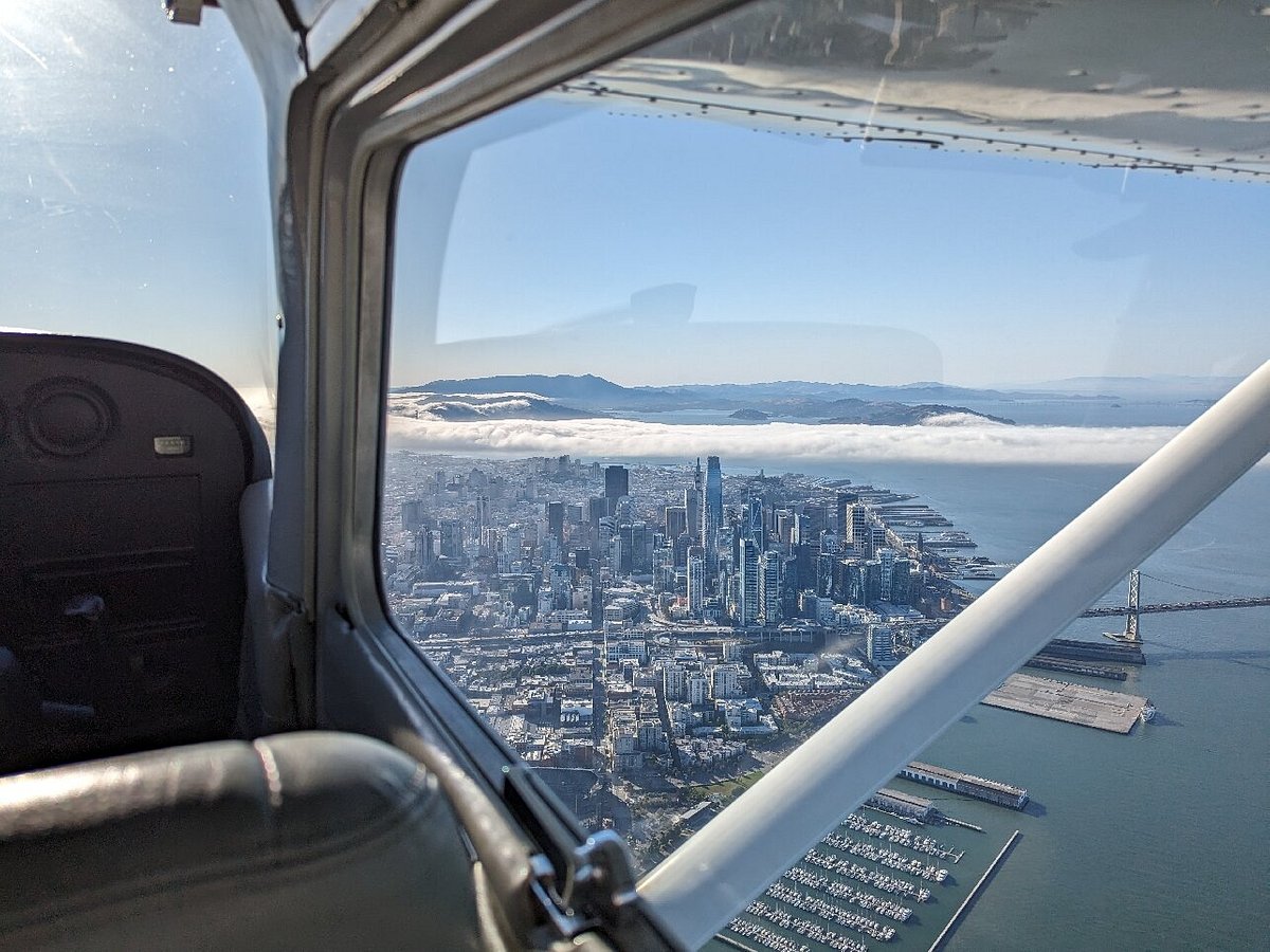 Once in a Lifetime Experience: Airplane San Francisco Sunset Flight Tour