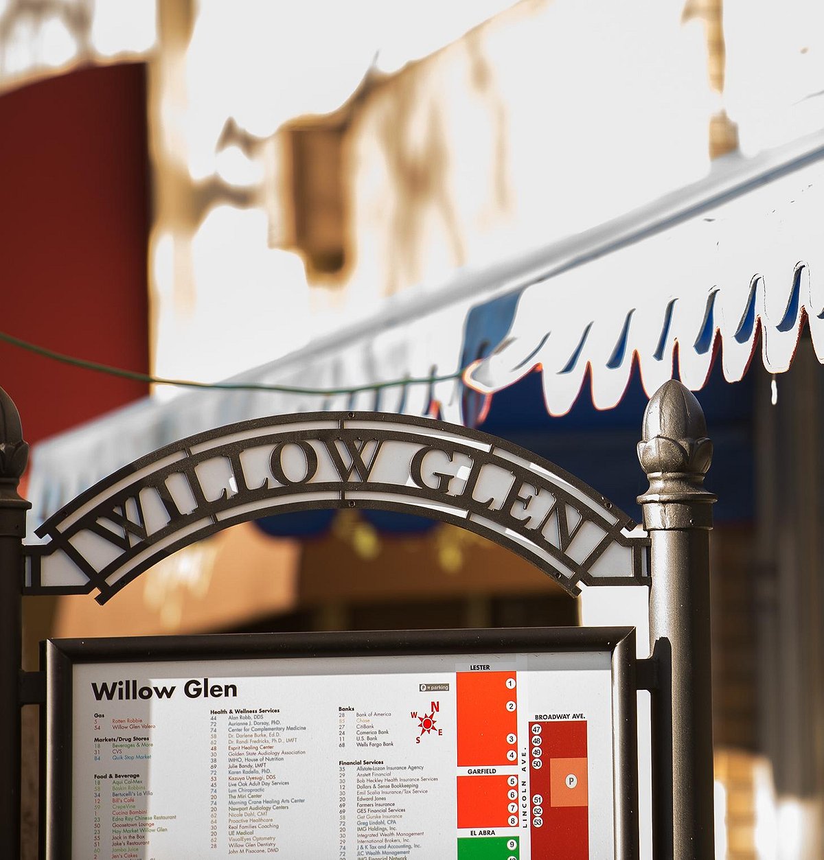 Nice Area for Cafes, Restaurants, Some Stores - Willow Glen, San Jose