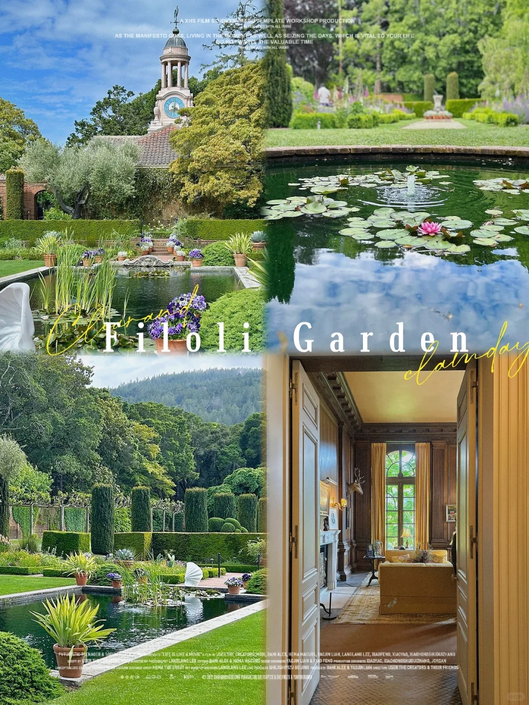 Filoli Gardens: Dreaming of a Southern French Summer Vacation