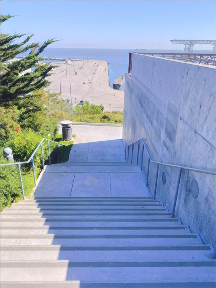 Head to the “frame” in Hunters Point!
