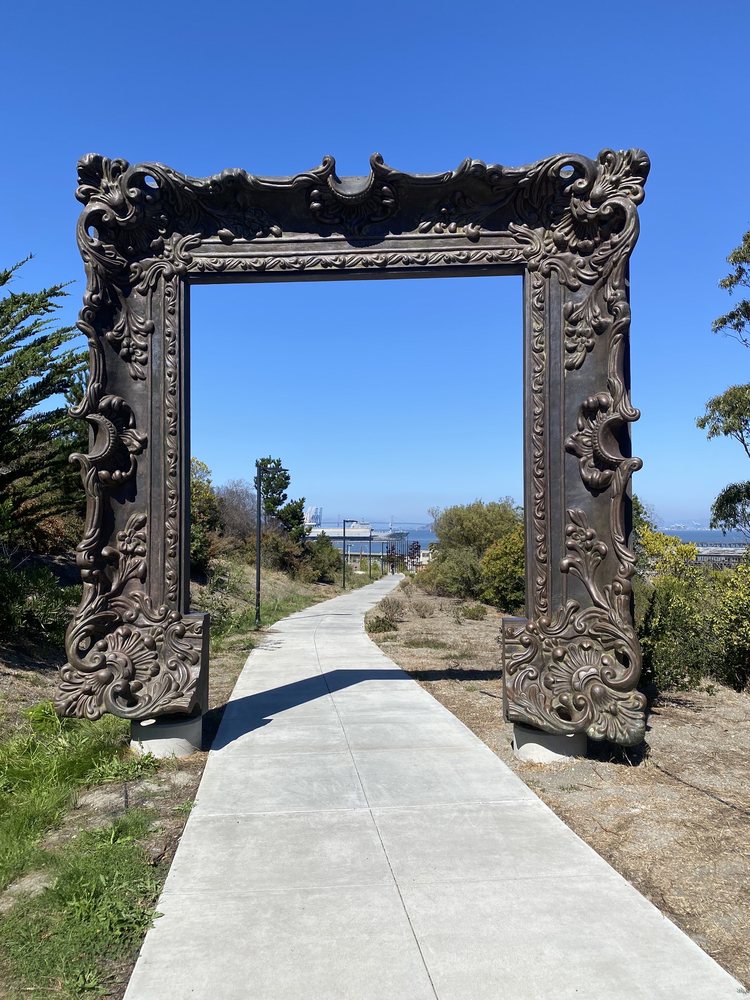 Head to the “frame” in Hunters Point!