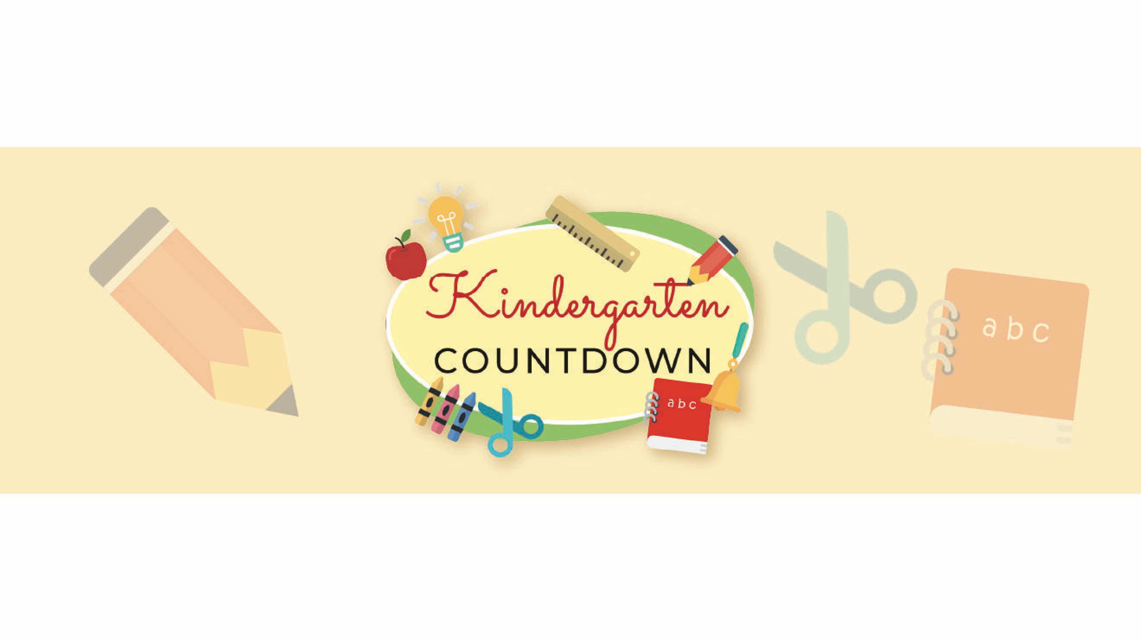 Free Library Kits bag🎒: Kindergarten Countdown Kits