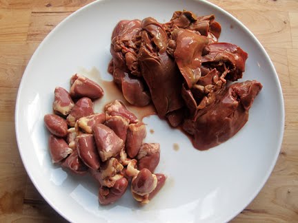 Raw Chicken Liver and Heart Homemade Cat Food Recipe 🍗