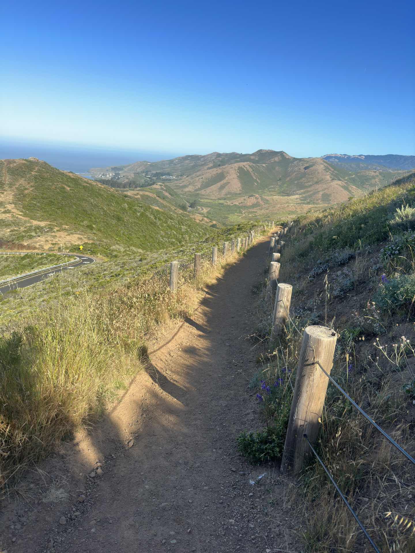 Biking, hiking 