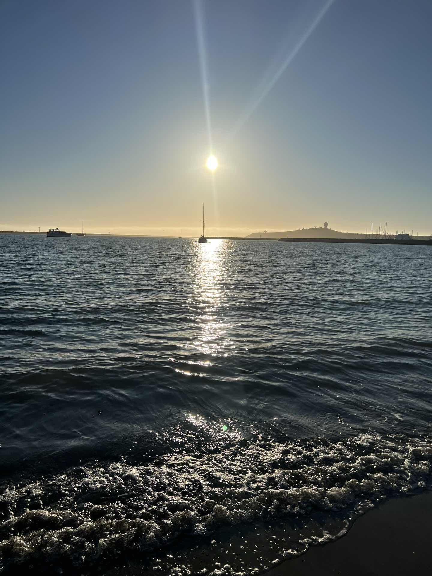 Beach near Sam’s Chowder House 