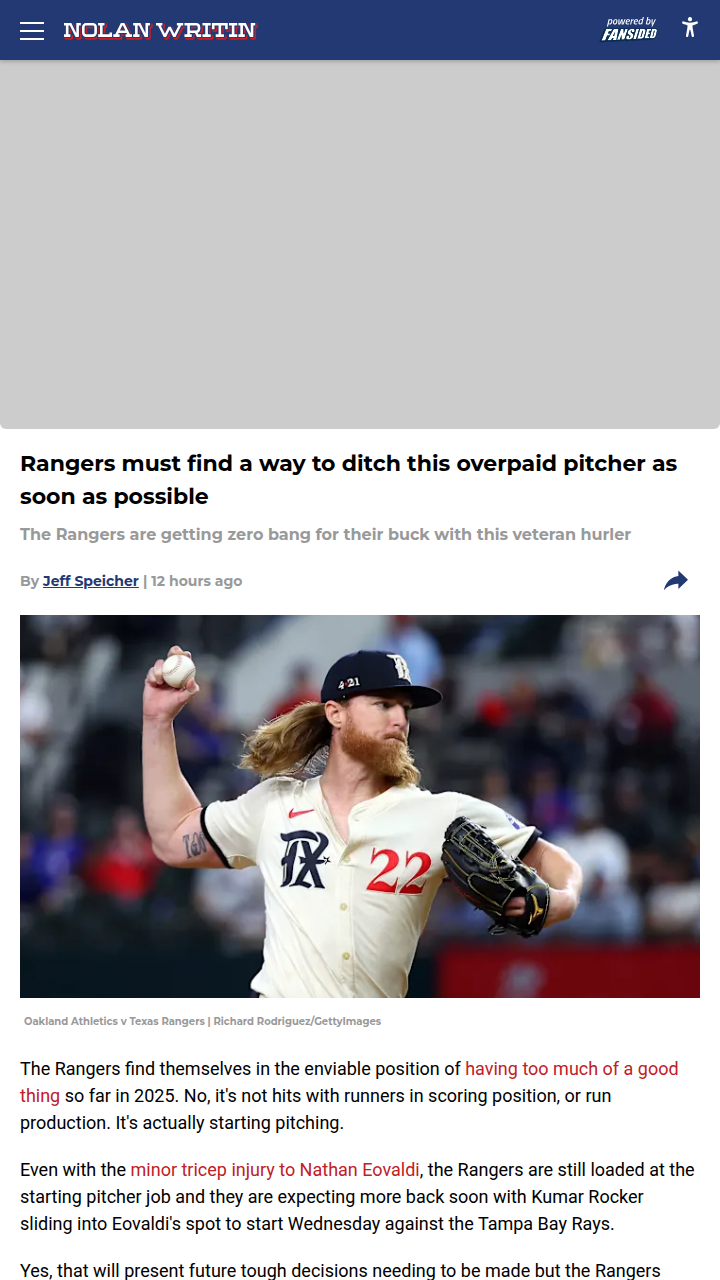 Time to Move On from Gray’s Price Tag?