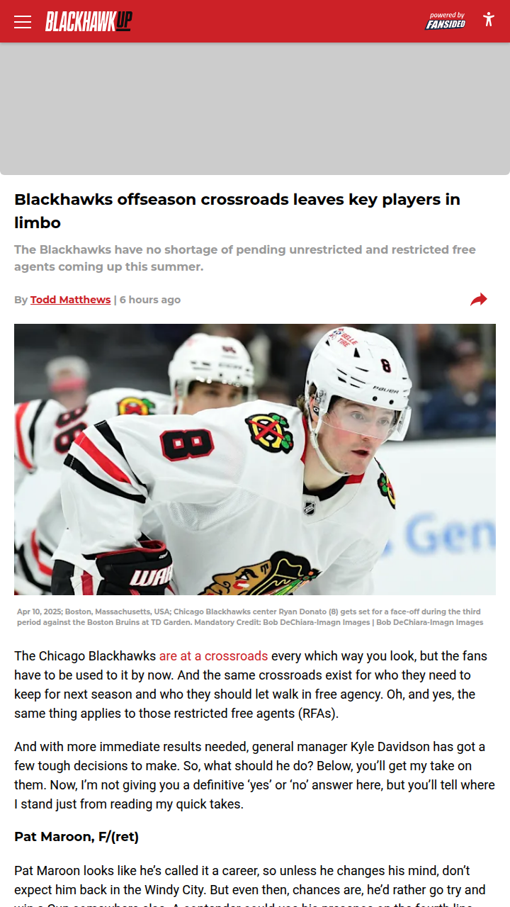 Who Stays & Who Goes in the Hawks’ Rebuild?