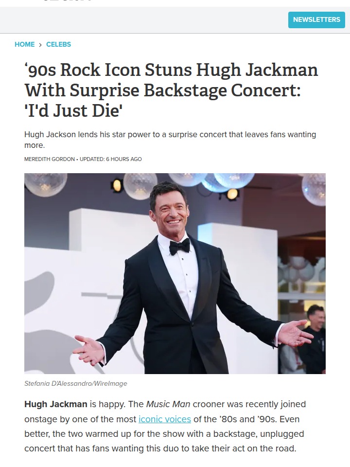 Melissa Etheridge & Hugh Jackman Collab?! 🎤