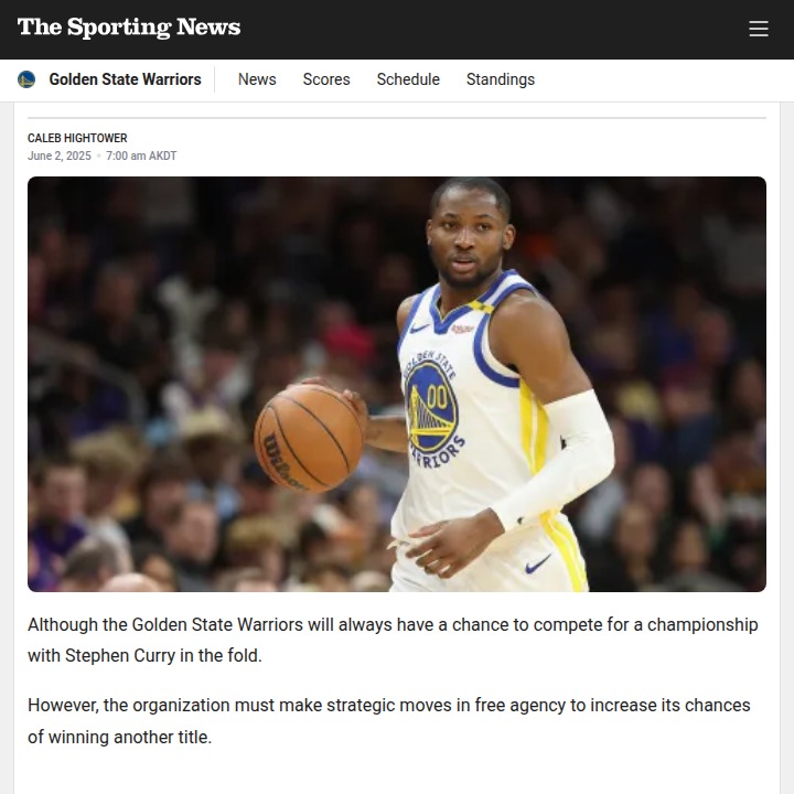 Should the Dubs Trade Kuminga for Cam Johnson?