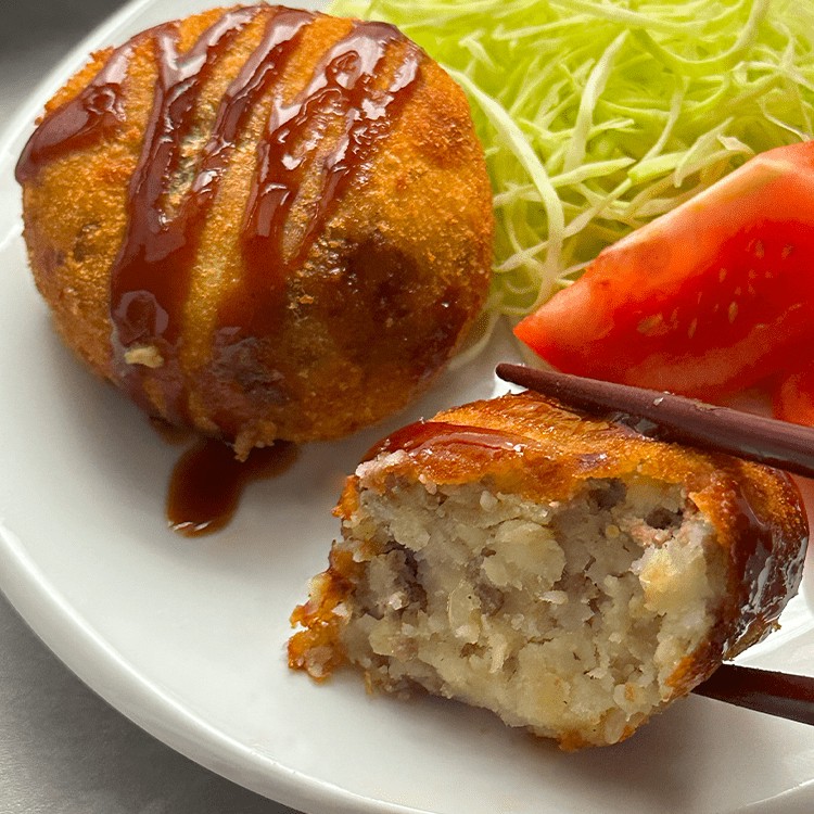 Crispy Korokke Crunching While Watching TV 🍽️