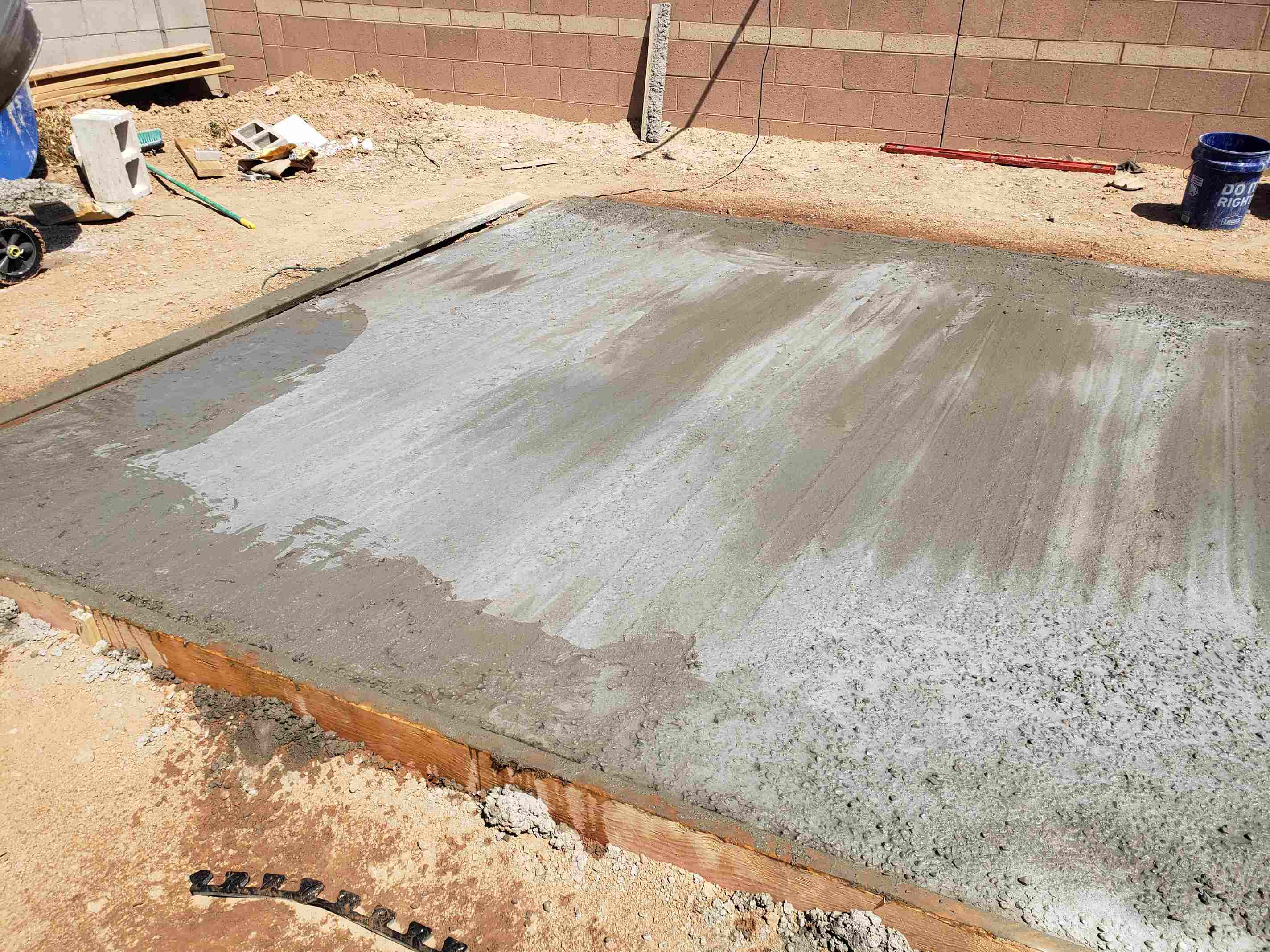 Concrete DIY: My Budget Crumbled Fast