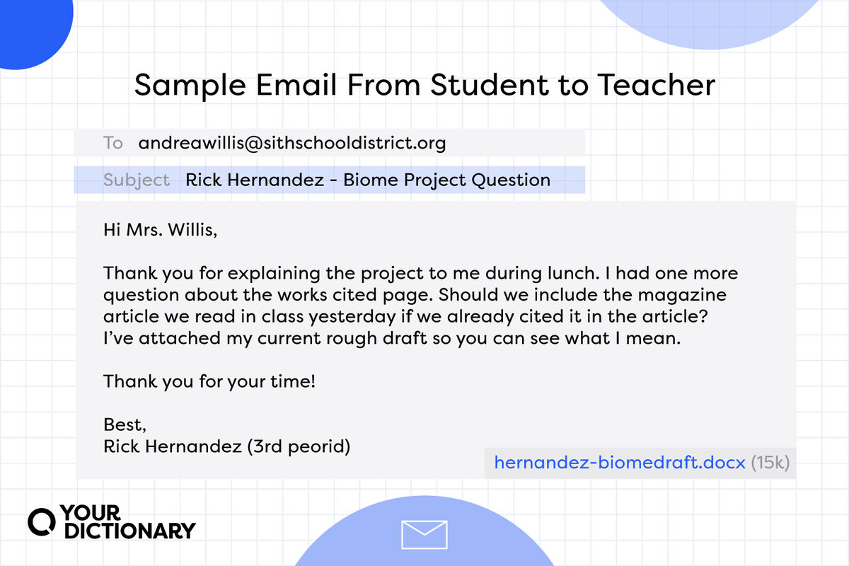 Should I Reach Out to My Old Teacher for Help?