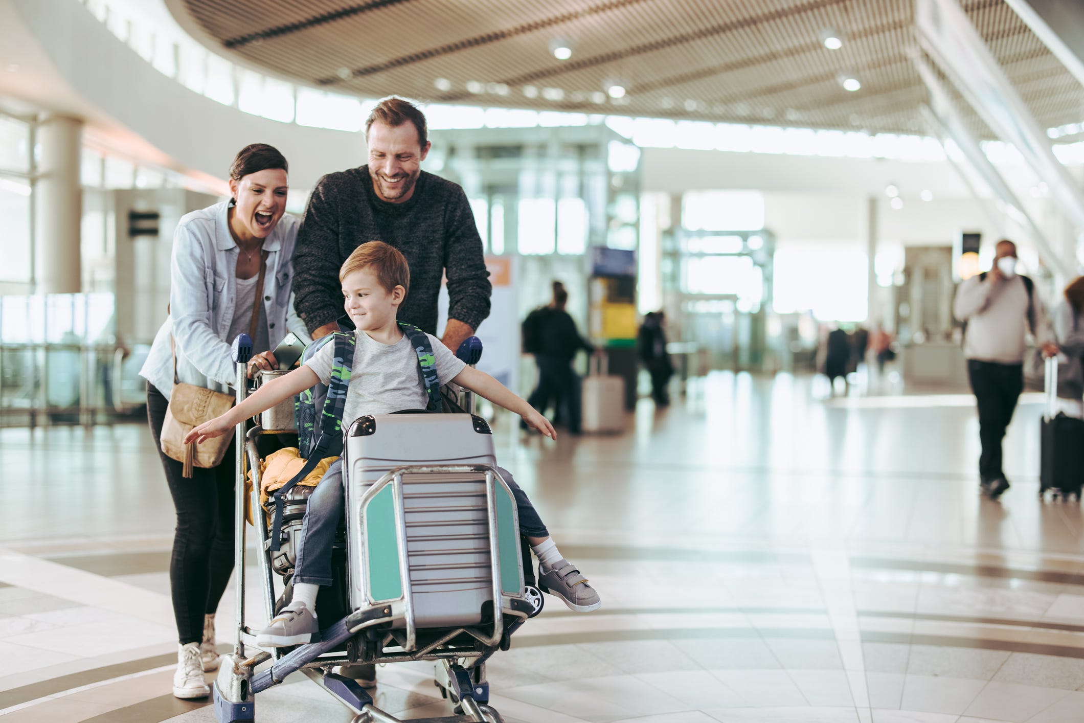 flying with little kids: car seats, snacks, and travel headaches