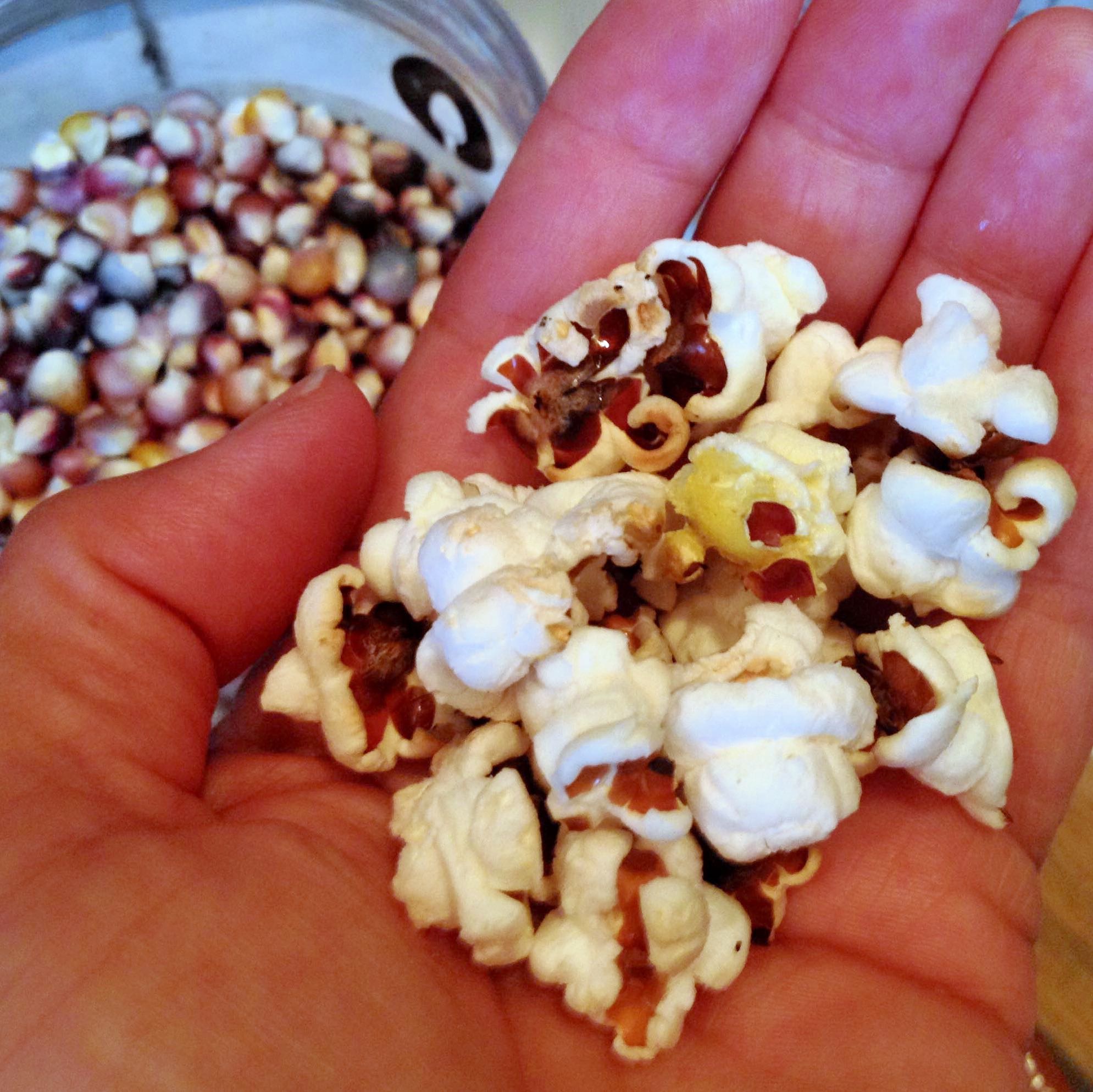 Popcorn can be a healthy snack! If you put in the effort.