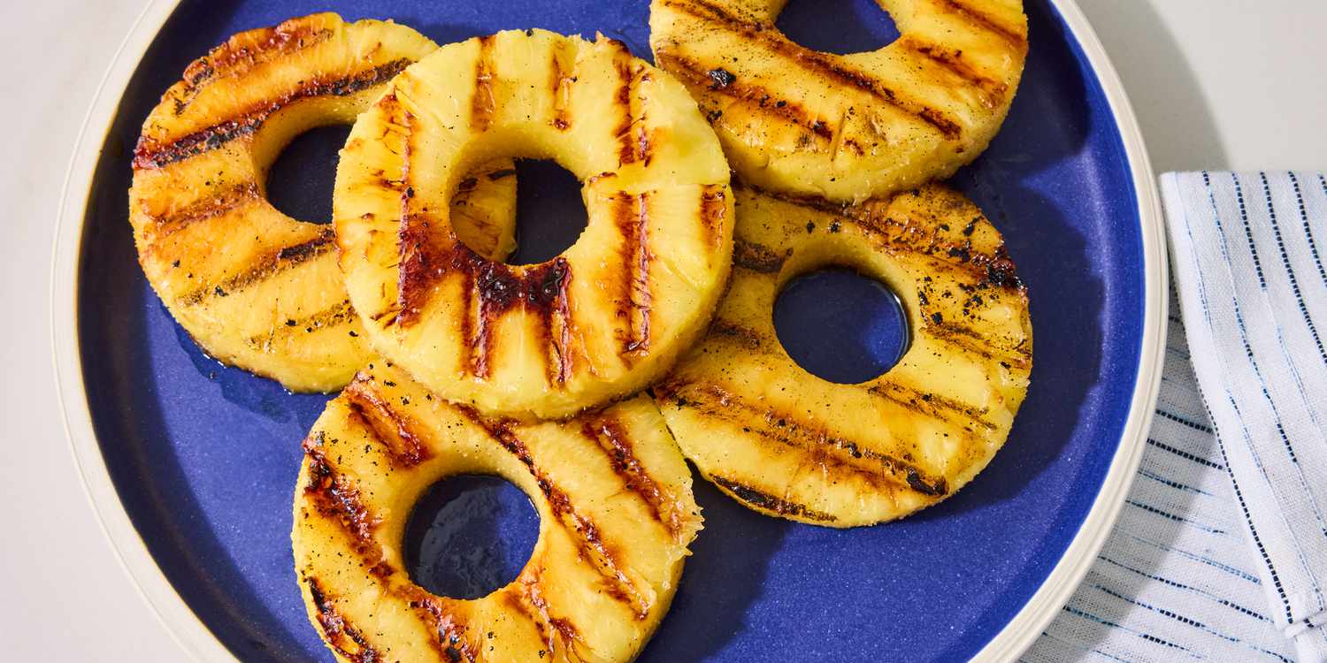 If you get an unripe pineapple, just do this! It’ll still taste great.