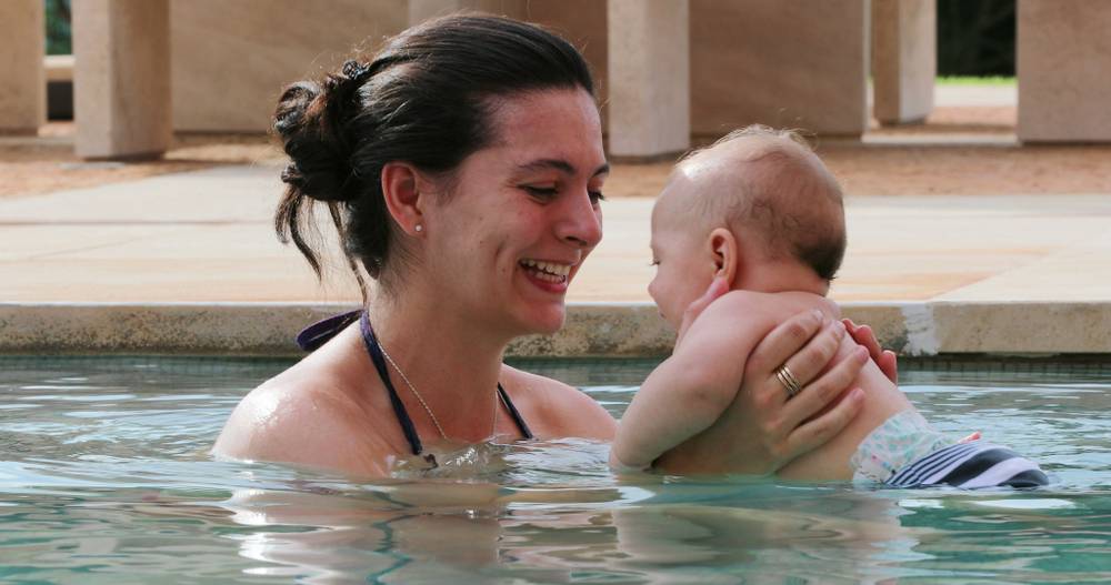 Is It Safe for Baby Girls to Wear Only a Swim Diaper?