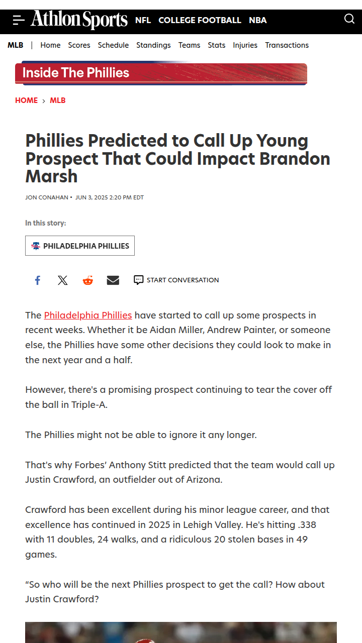 Is Justin Crawford About to Shake Up the Outfield?