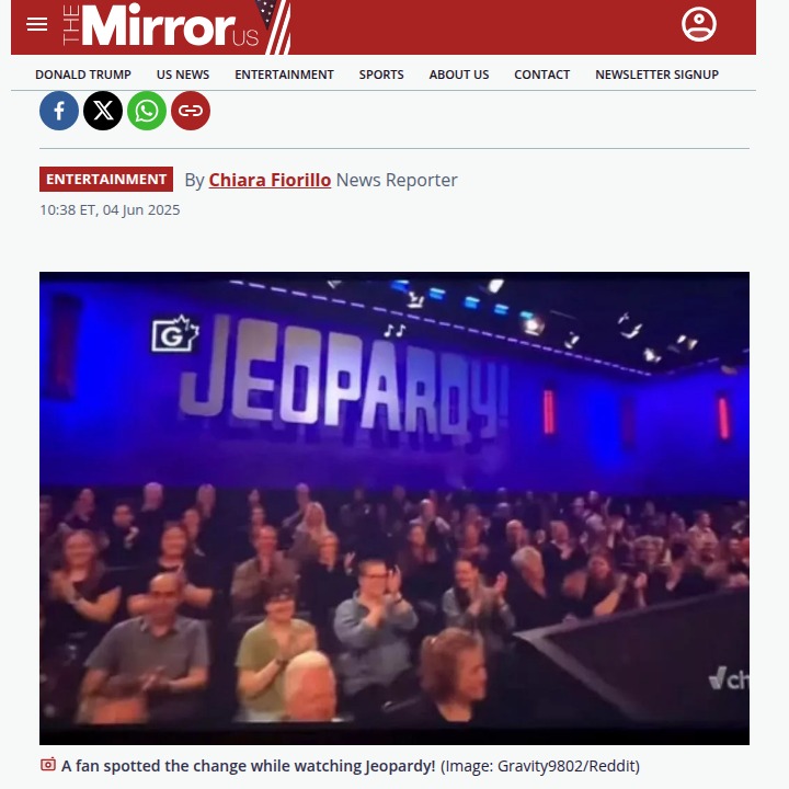 Jeopardy! Set Change Sparks Fan Theories 🤔