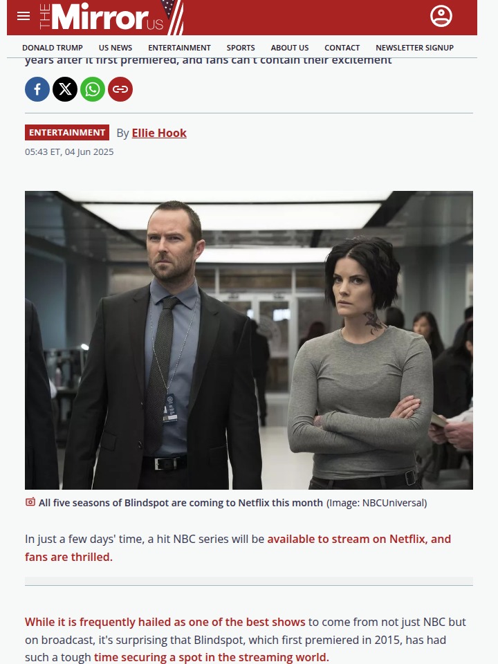 Blindspot FINALLY hits Netflix! 🎉