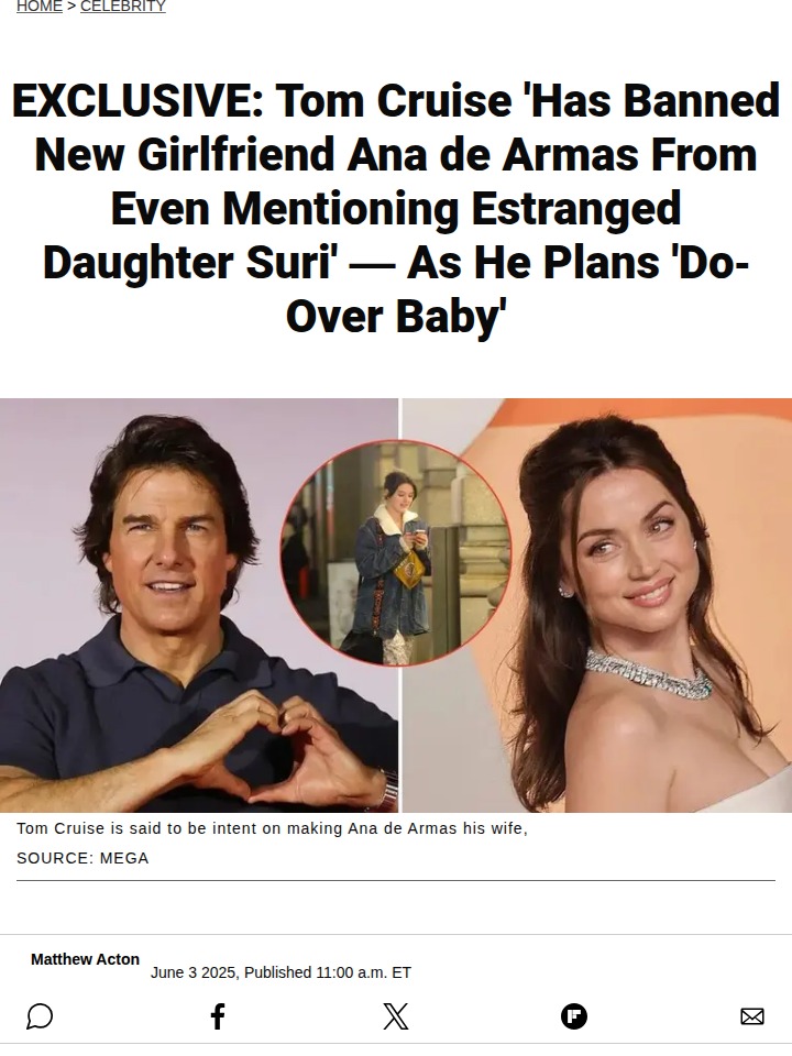 Tom’s Suri Ban: Ana’s New Relationship Rule 😳