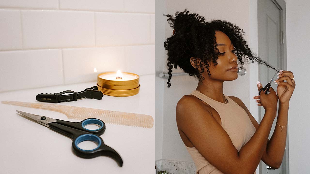 Curly Hair Trims at Home: Avoid the Frizz & Love Your Shape!