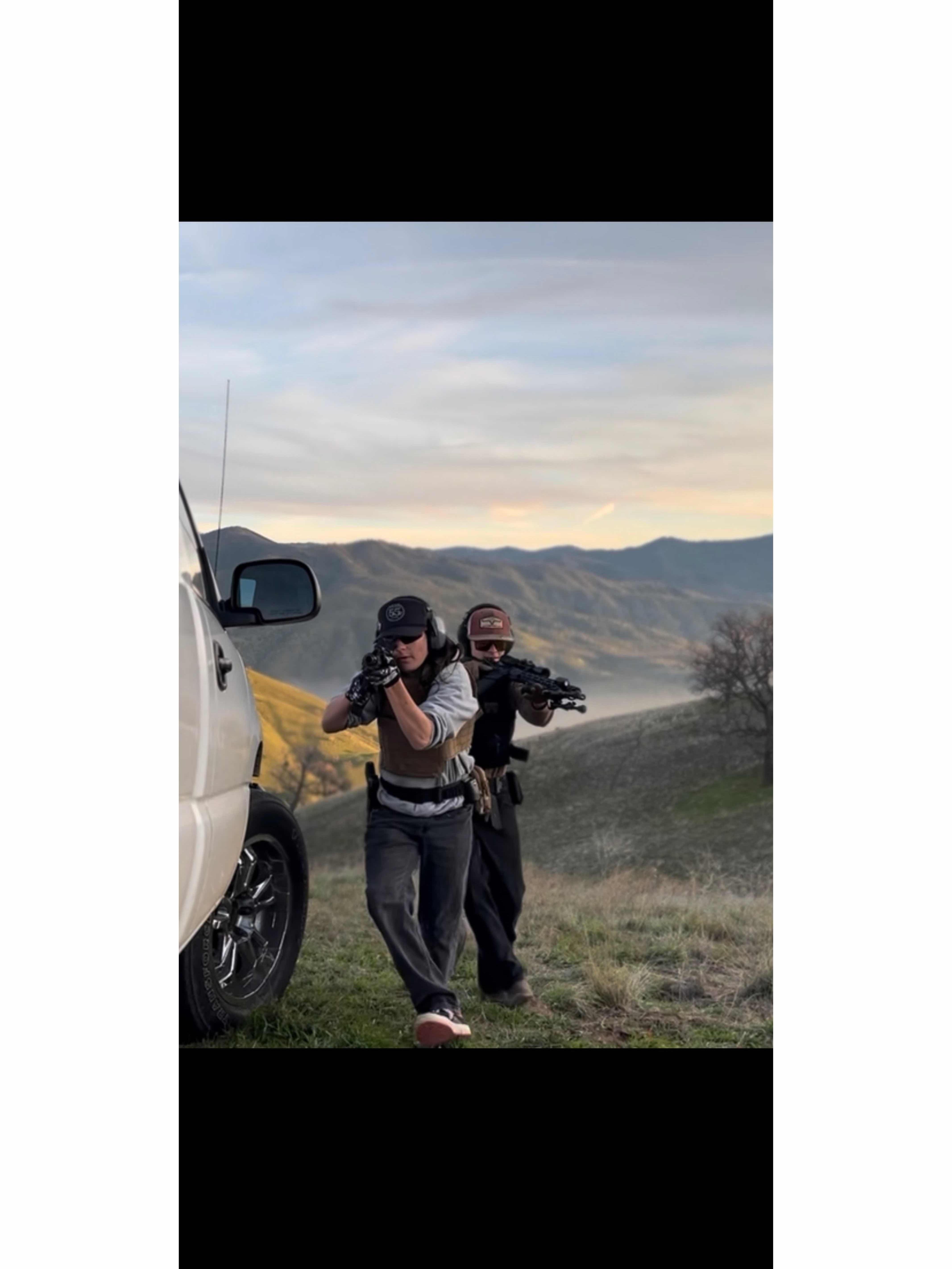 Shooting range up in tehachapi with a beautiful view 