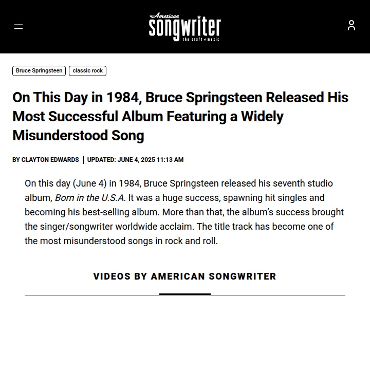 Springsteen’s Hit: Patriotic or Protest? 🇺🇸