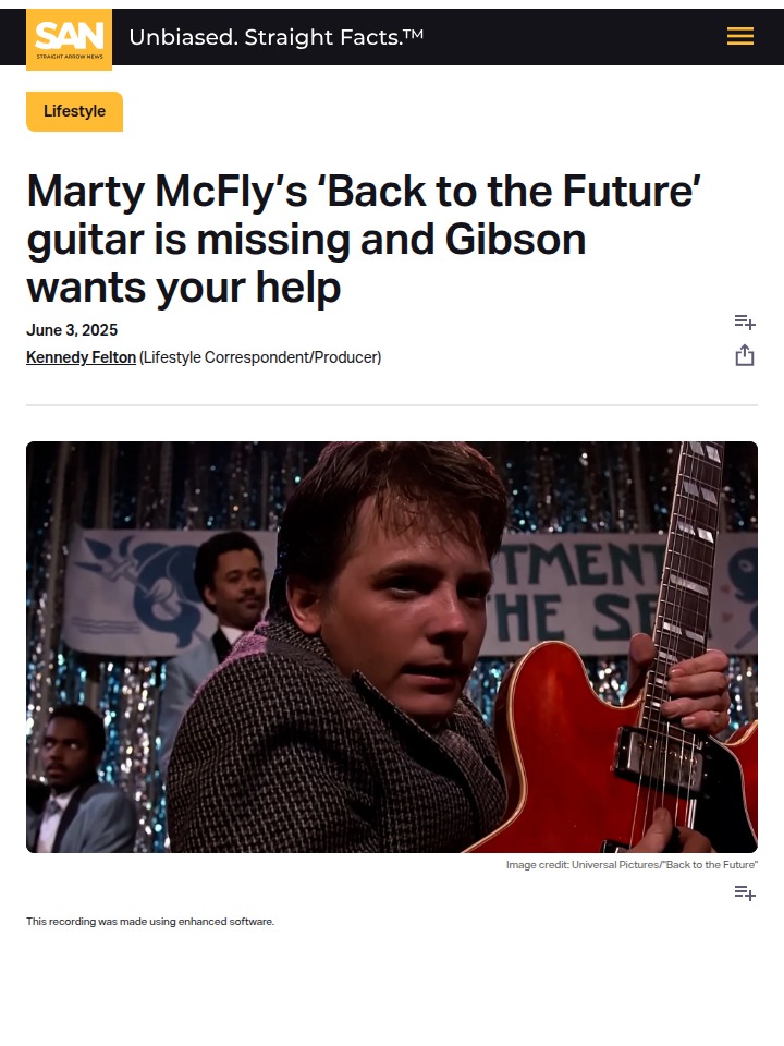 Did Marty’s Guitar Time-Travel? 🎸