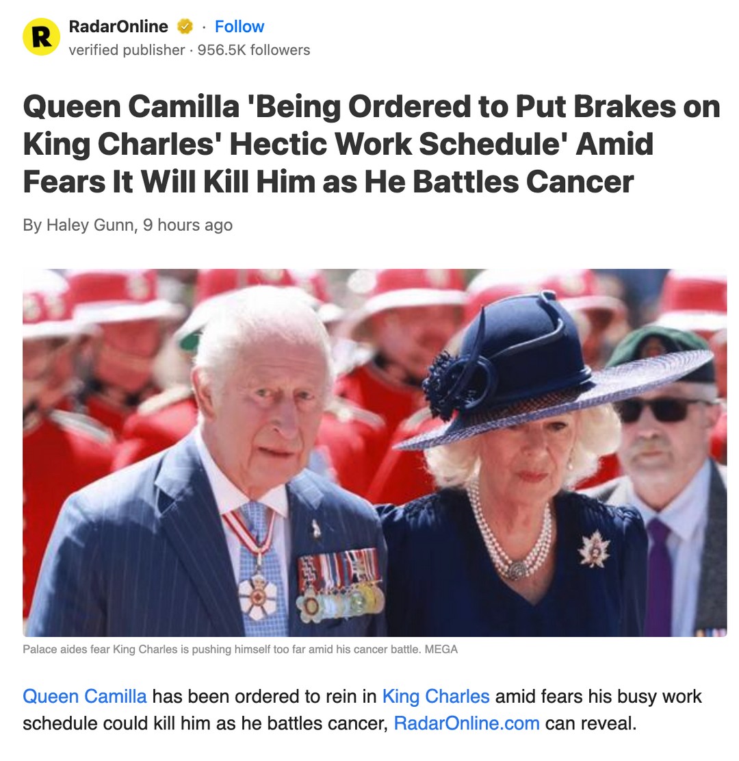 Is King Charles Pushing Himself Too Hard?