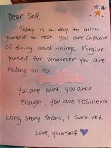 The Night I Wrote Myself a Love Letter and Meant Every Word