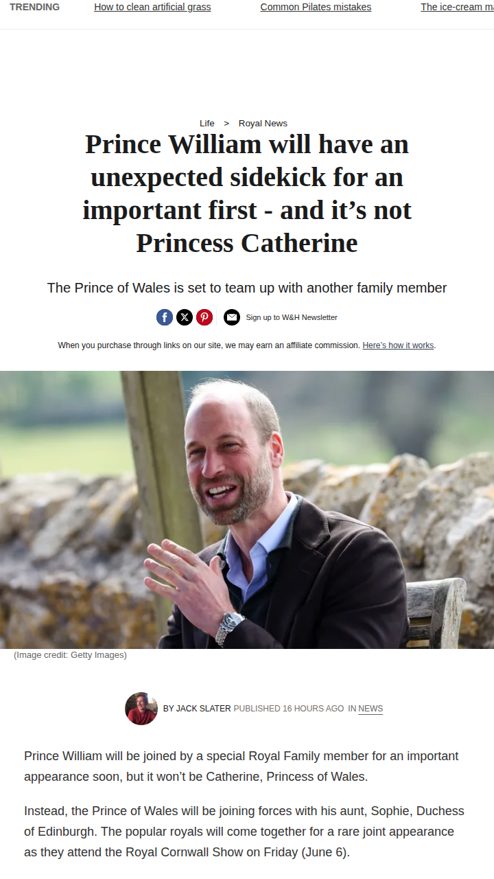 William’s Surprise Royal Sidekick Revealed! 👀