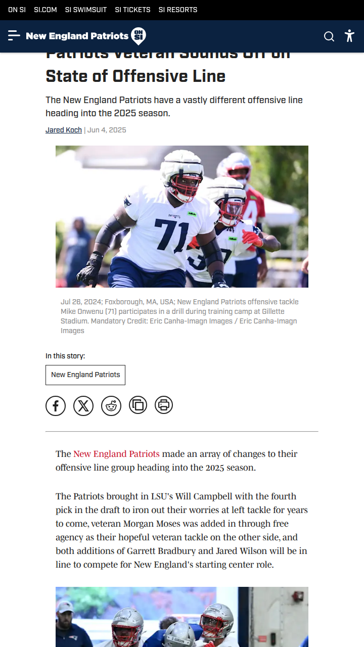 O-Line Shakeup: Onwenu Breaks It Down