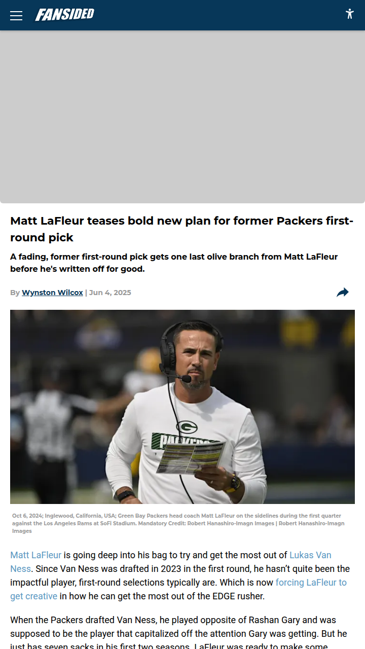 LaFleur’s Last Stand for Van Ness?